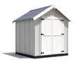 Casetta da giardino-Legno-280x220x210 cm-Bianco-Stile classico moderno